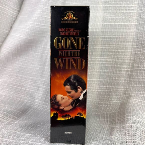 New Sealed Vintage Gone with the Wind 2 VHS Tape Set Movie Clark Gable - Picture 4 of 4